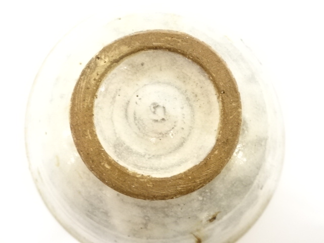 7323984: JAPANESE TEA CEREMONY / FLAT TEA CHAWAN / WHITE